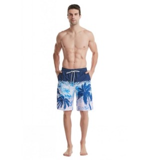 Quick Drying Beach Pants Swimming Trunks for Men Summer Surfing Boardshorts Mens Swimwear